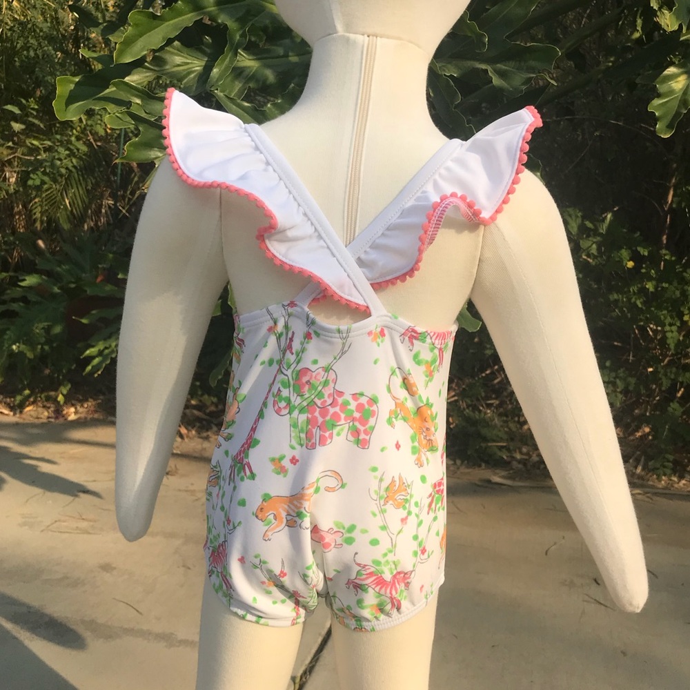 Janie and Jack 6-12 Mo. One Piece Bathing Suit - Picture 4 of 8